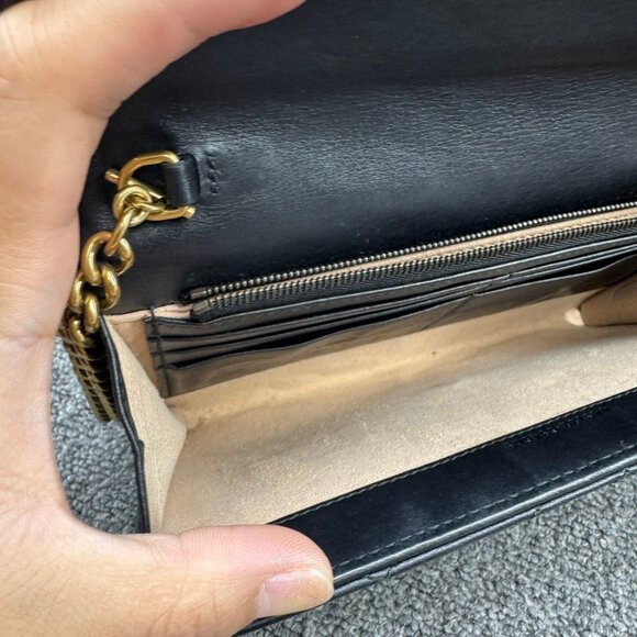 Gucci Marmont Leather Shoulder Bag 650-081425 - Picture 13 of 14